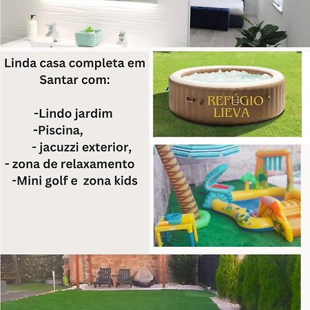 Appartement Casa Incrivel Refugio Lieva ,Piscina , Jacuzzi Exterior E Zona Kids à Nelas Extérieur photo