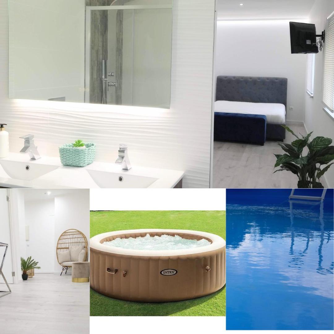 Appartement Casa Incrivel Refugio Lieva ,Piscina , Jacuzzi Exterior E Zona Kids à Nelas Extérieur photo
